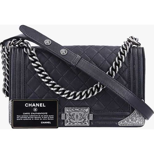 Chanel Boy Medium Vintage-Handtasche - who is louis - Modalova