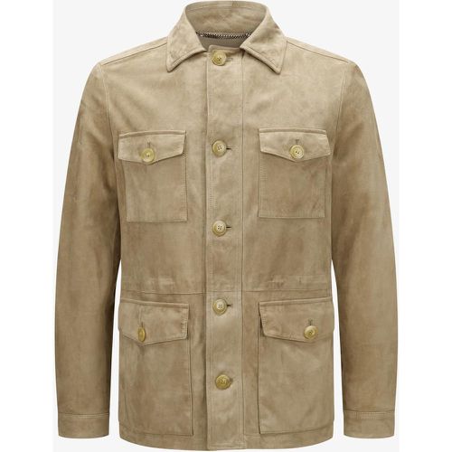 Leder-Shirtjacket Canali - Canali - Modalova