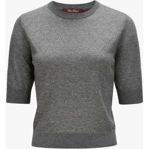 Patrik Seiden-Woll-Strickshirt | Damen (L) - Max Mara Studio - Modalova