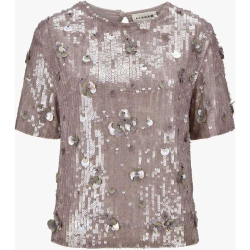 Glow Pailletten-Blusenshirt | Damen (M) - Parosh - Modalova