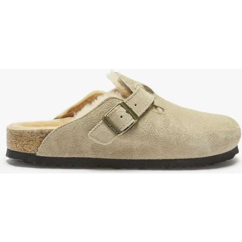 Boston Shearling Pantoletten | Damen (37) - Birkenstock - Modalova