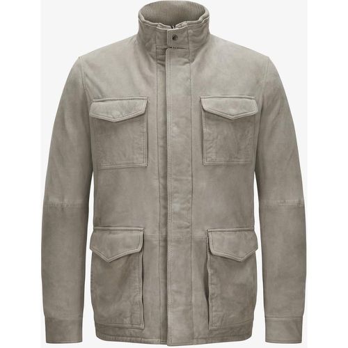 Leder-Fieldjacket | Herren (50) - Gimos - Modalova