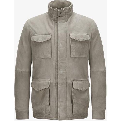 Leder-Fieldjacket | Herren (52) - Gimos - Modalova