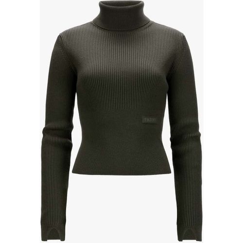 Signature Rib Turtle Pullover | Damen (L) - Patou - Modalova