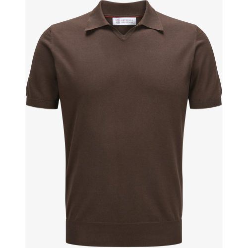 Strick-Poloshirt | Herren (52) - BRUNELLO CUCINELLI - Modalova