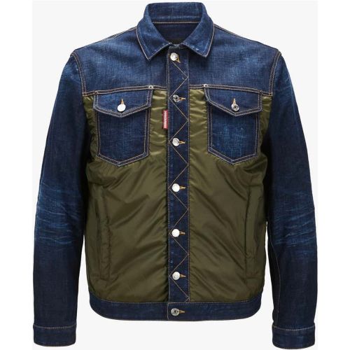 Dsquared2- Jeansjacke | Herren (54) - Dsquared2 - Modalova