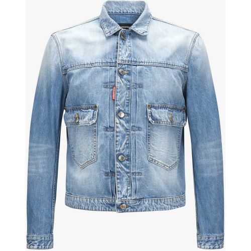 Dsquared2- Jeansjacke | Herren (52) - Dsquared2 - Modalova