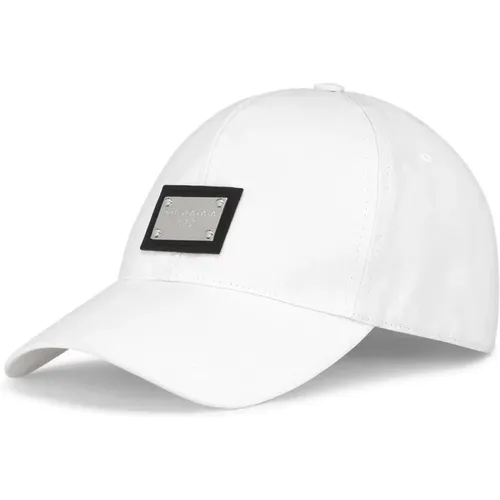 Baseball Cap Logo Plate , male, Sizes: 60 CM - Dolce & Gabbana - Modalova