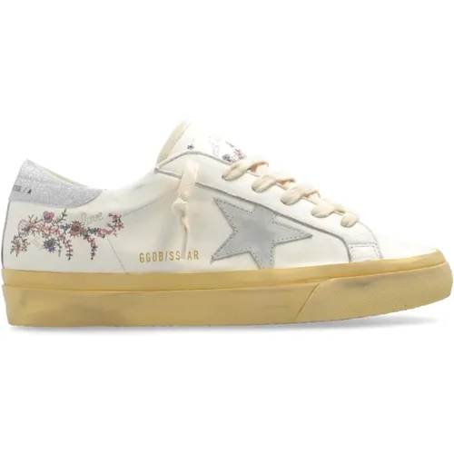 Sneakers Super Star High Foxing Vce Sole , Damen, Größe: 40 EU - Golden Goose - Modalova