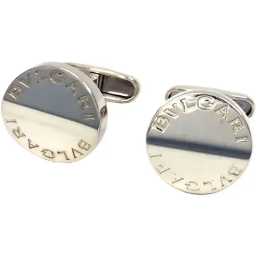 Pre-owned Silver earrings , female, Sizes: ONE SIZE - Bvlgari Vintage - Modalova