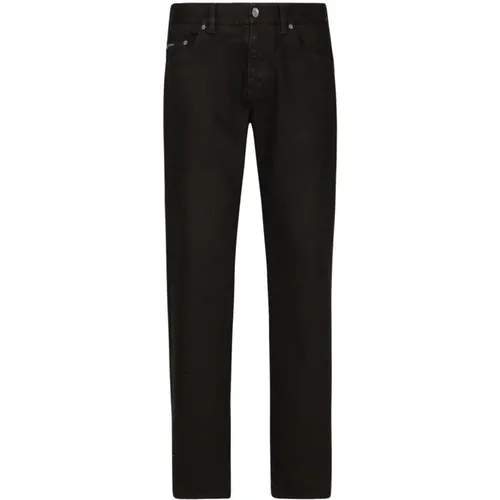Straight Leg Jeans , male, Sizes: M, XL, 2XL, S - Dolce & Gabbana - Modalova