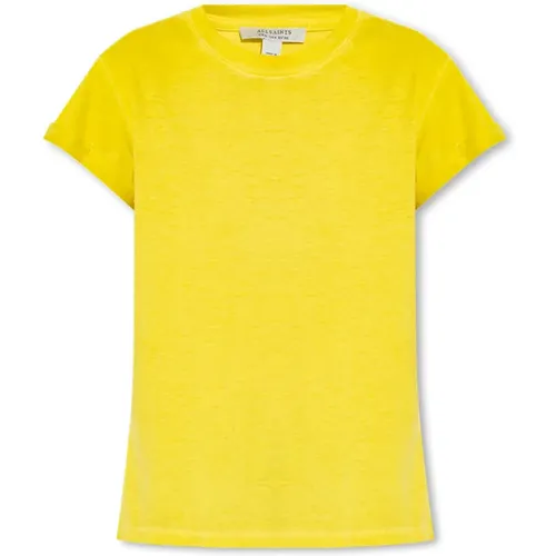 Anna T-Shirt aus Bio-Baumwolle , Damen, Größe: M - AllSaints - Modalova