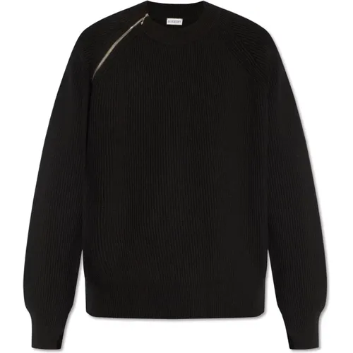 Wool sweater , male, Sizes: M, L - Burberry - Modalova
