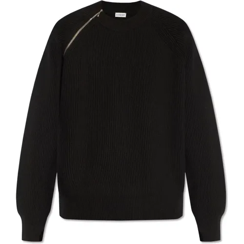 Wool sweater , male, Sizes: XL, L - Burberry - Modalova