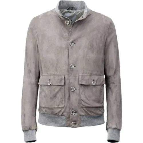 Leather Jackets , male, Sizes: XL, M, L, 2XL - Gimo's - Modalova