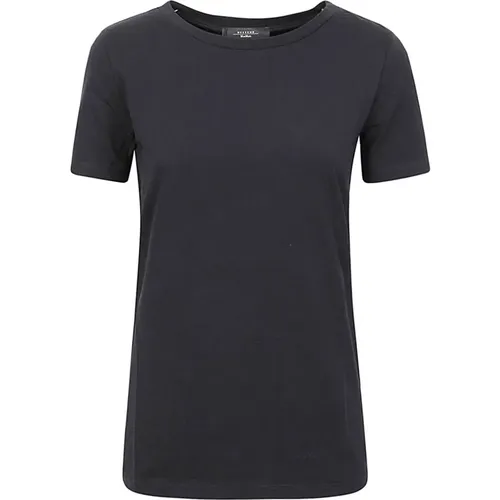 Basis Baumwoll T-Shirt , Damen, Größe: XS - Max Mara Weekend - Modalova