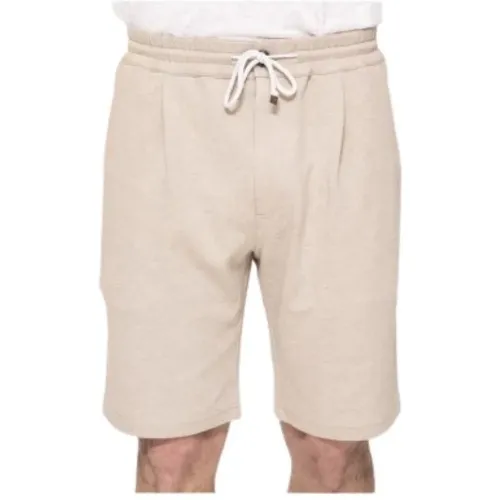 Bermuda Shorts mit lockerer Passform , Herren, Größe: L - BRUNELLO CUCINELLI - Modalova