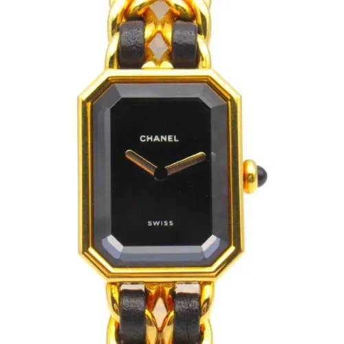 Pre-owned Leather watches , female, Sizes: ONE SIZE - Chanel Vintage - Modalova