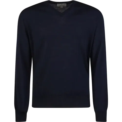 Schwarzer Punto Pullover Canali - Canali - Modalova