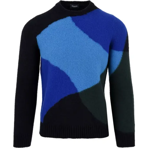 Blauer Pullover für Männer - Drumohr - Modalova