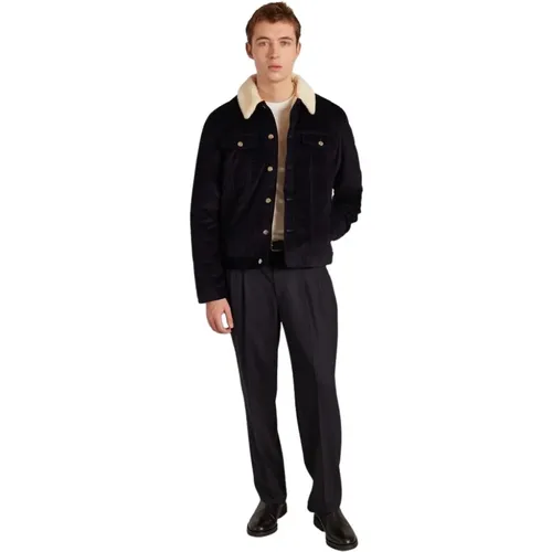 Corduroy jacket , male, Sizes: 2XL, M, XS, XL, L, S - L'Exception Paris - Modalova