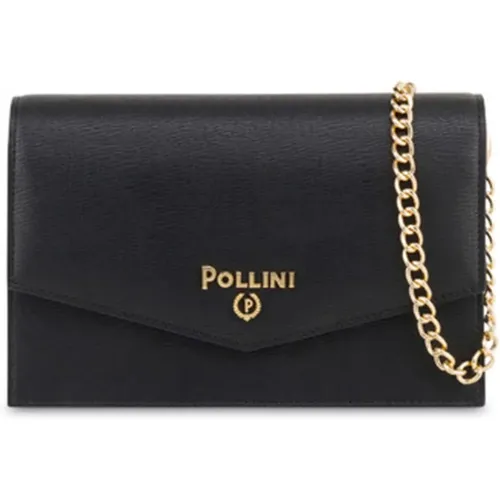 Chain Strap Pochette , female, Sizes: ONE SIZE - Pollini - Modalova