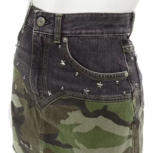 Pre-owned Denim bottoms , female, Sizes: XS - Yves Saint Laurent Vintage - Modalova