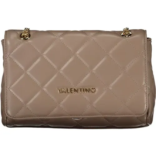 Braune Polyethylen-Handtasche | Stilvolles Modell - Valentino by Mario Valentino - Modalova