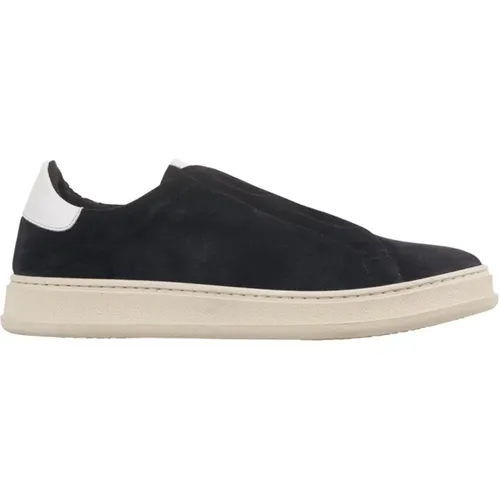 Suede Slip-On Sneakers , male, Sizes: 10 1/2 UK, 8 UK, 11 UK, 7 UK, 10 UK - Kiton - Modalova