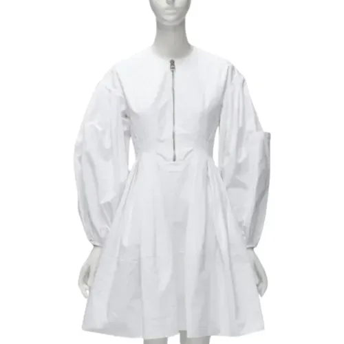 Pre-owned Cotton dresses , female, Sizes: 2XS - Alexander McQueen Pre-owned - Modalova