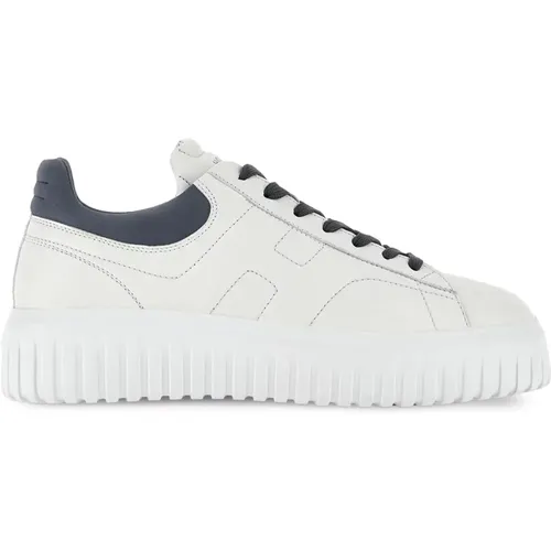 Sportliche und vielseitige H-Stripes Sneakers , Herren, Größe: 42 EU - Hogan - Modalova