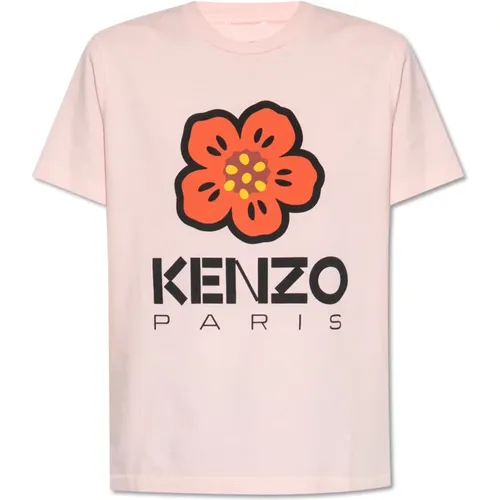 Cotton T-shirt , female, Sizes: S - Kenzo - Modalova