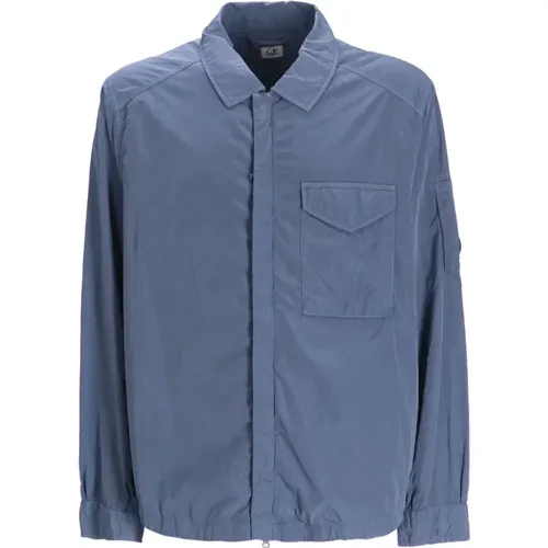 Stylisches Overshirt für Männer , Herren, Größe: L - C.P. Company - Modalova