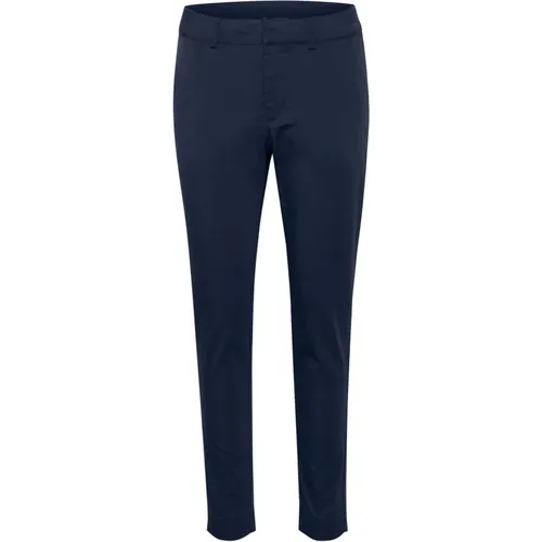 Chinos , Damen, Größe: 2XS - Kaffe - Modalova