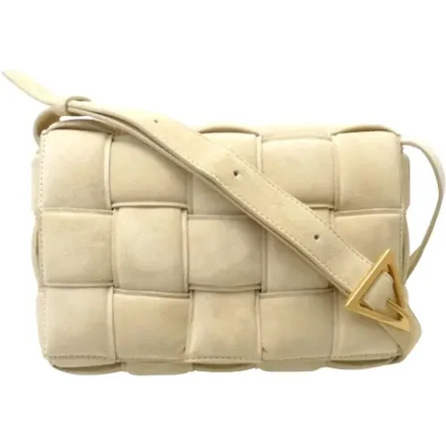 Pre-owned Suede shoulder-bags , female, Sizes: ONE SIZE - Bottega Veneta Vintage - Modalova
