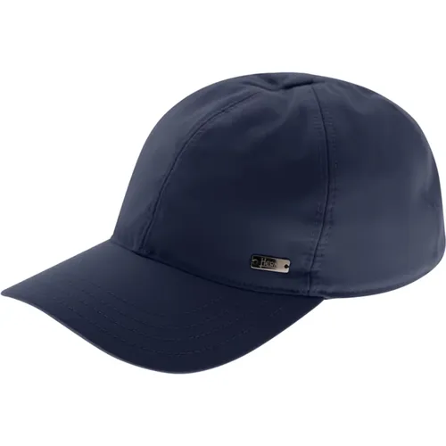Blauer Logo-Patch Verstellbarer Hut - Herno - Modalova