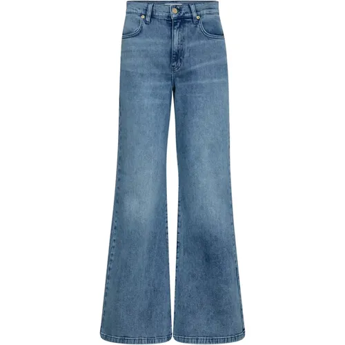 Bleach Jeans mit weiten Beinen - Co'Couture - Modalova