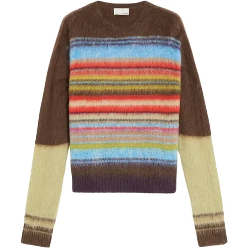 Striped Mohair Sweater , male, Sizes: L - Haikure - Modalova