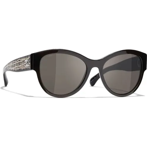 Stylish Sunglasses , female, Sizes: 54 MM - Chanel - Modalova