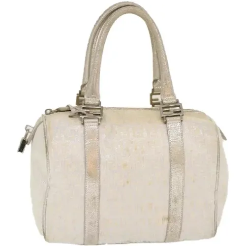 Pre-owned Canvas handbags , female, Sizes: ONE SIZE - Fendi Vintage - Modalova