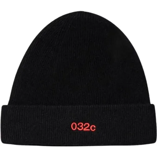 Kaschmir-Mischung Beanie in Schwarz - 032c - Modalova