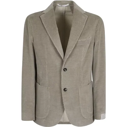 Grüner Blazer Aw24 Baumwolle Wolle Elasthan - Eleventy - Modalova