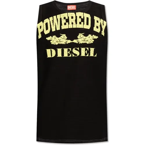 Ärmelloses T-Hoppy-N1 T-Shirt , Herren, Größe: 2XL - Diesel - Modalova