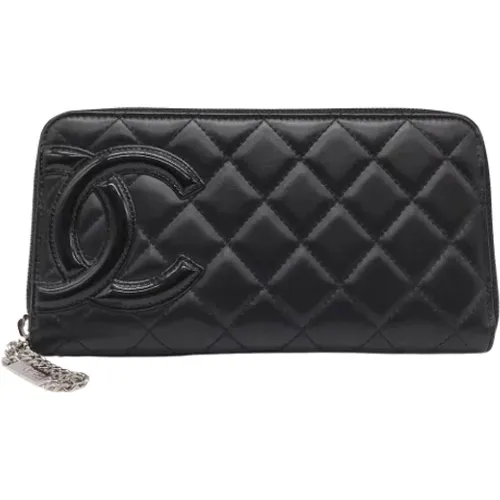 Pre-owned Leather wallets , female, Sizes: ONE SIZE - Chanel Vintage - Modalova