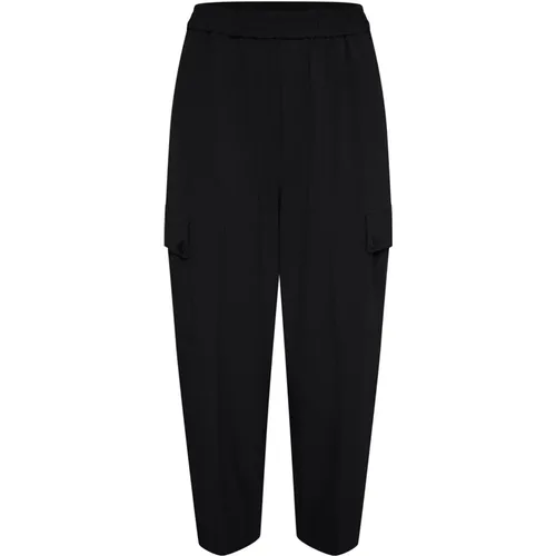 Lässige Schwarze Hose , Damen, Größe: S - InWear - Modalova