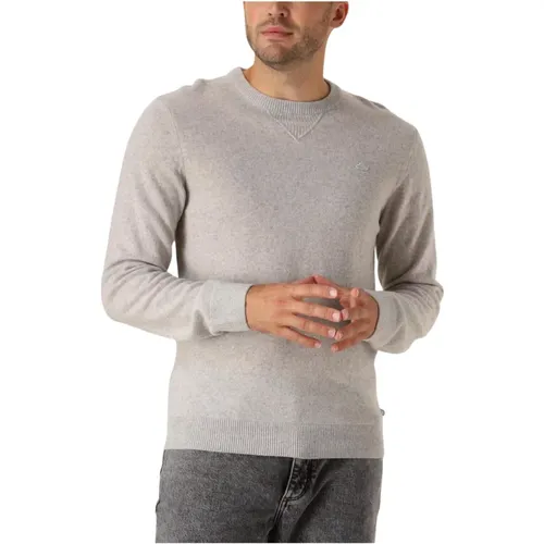 Grauer Knox Pullover für Herren , Herren, Größe: L - The GoodPeople - Modalova