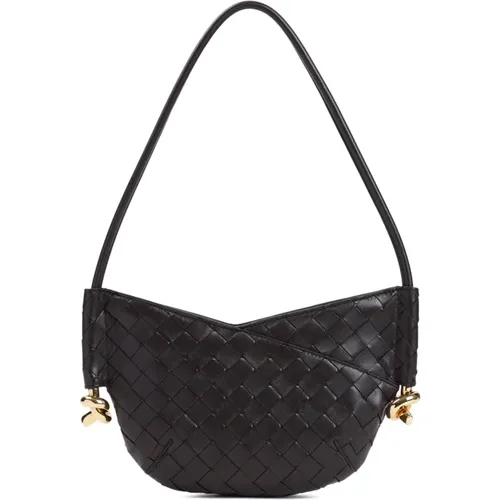 Mini Hobo Shoulder Bag , female, Sizes: ONE SIZE - Bottega Veneta - Modalova