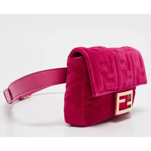 Pre-owned Leather crossbody-bags , female, Sizes: ONE SIZE - Fendi Vintage - Modalova