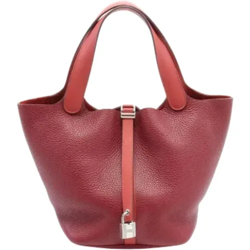 Pre-owned Leather handbags , female, Sizes: ONE SIZE - Hermès Vintage - Modalova