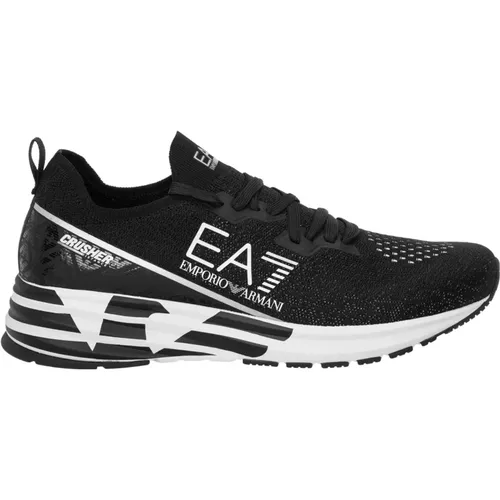 Crusher Distance Sneakers , male, Sizes: 10 UK, 11 1/2 UK, 7 1/2 UK, 6 UK - Emporio Armani EA7 - Modalova